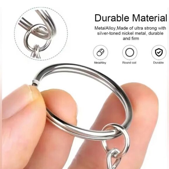 5pc Custom QR Code Keychain Unique Scannable, business swag, business merch, - Picture 2 of 3